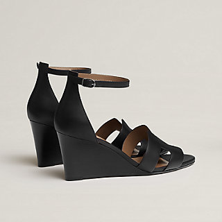 Hermes on sale black heels